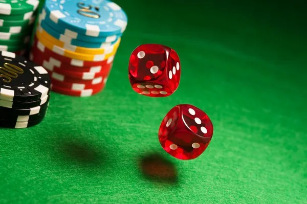 Mobile phone displaying live casino interface with dealer stream